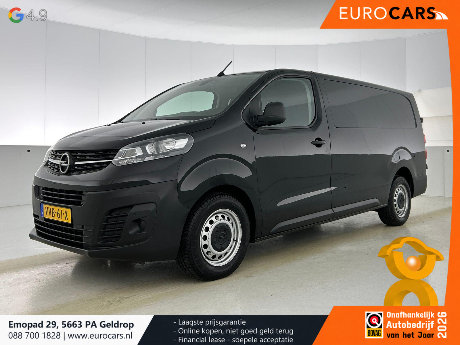 Opel Vivaro 145pk Automaat L3H1 Dubbele cabine