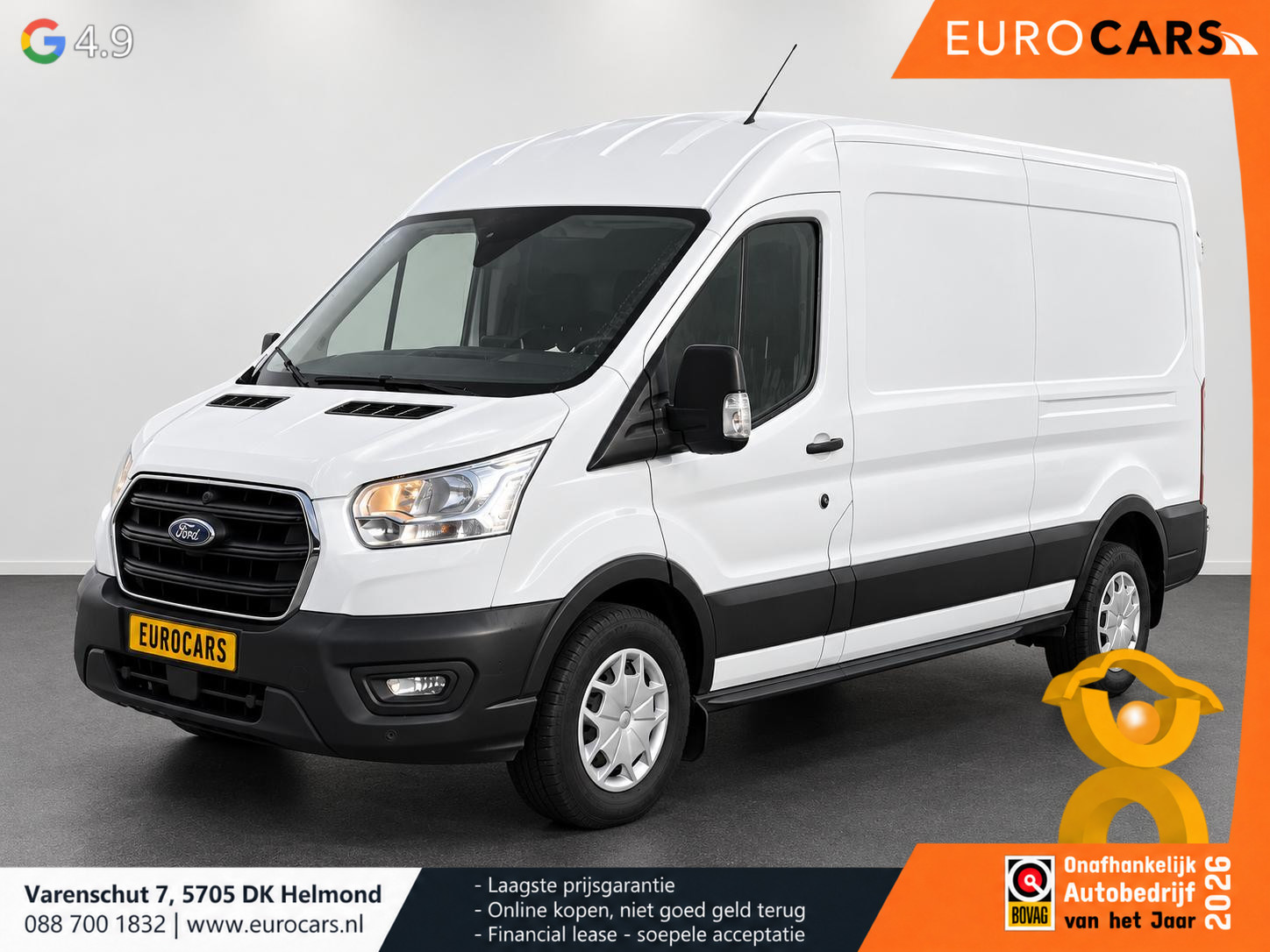 Ford Transit 350 2.0 TDCI L3H2 Trend 170PK Automaat