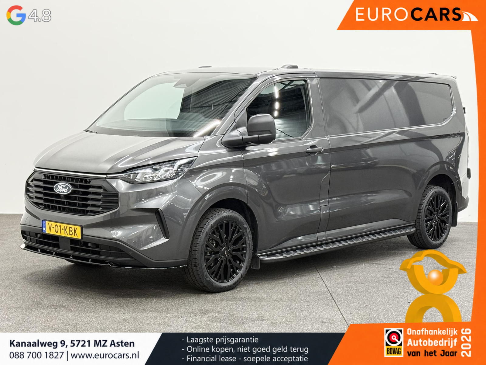 Ford Transit Custom 300 2.0 TDCI L2H1 EC Sport Nieuw Model Automaat