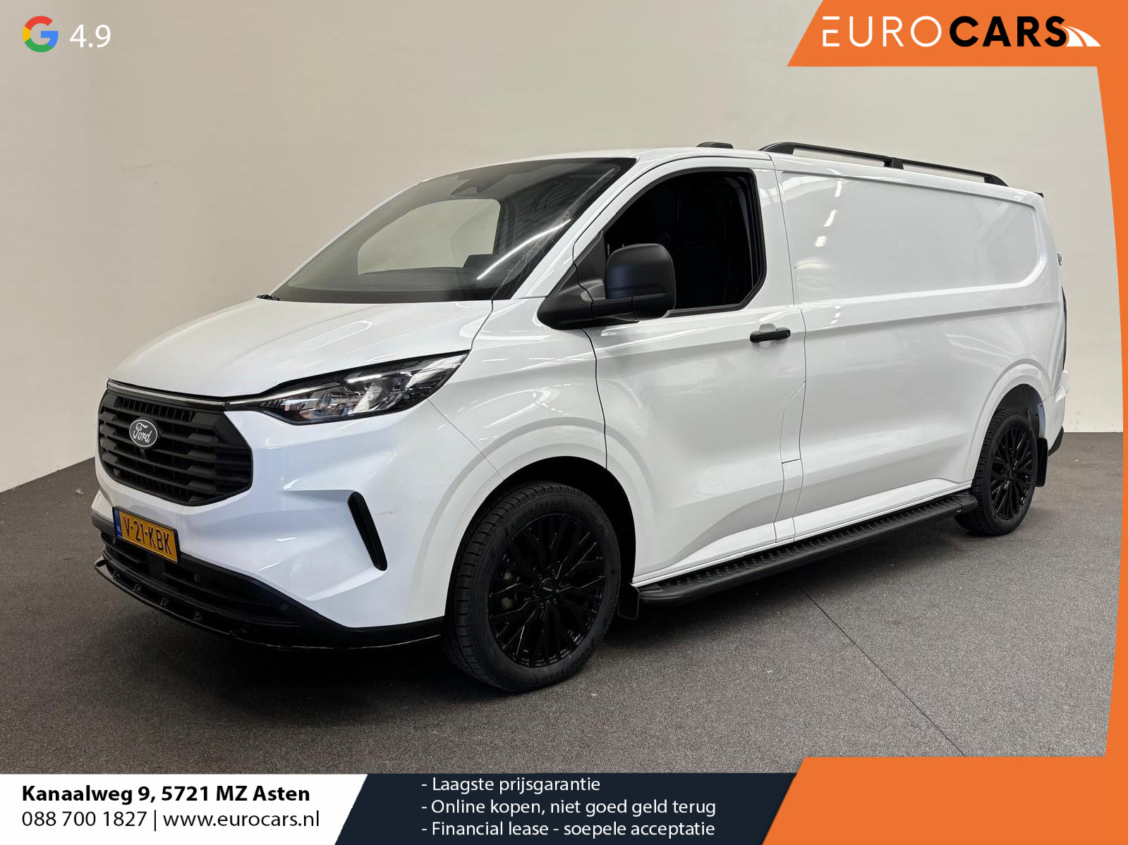 Ford Transit Custom 300 2.0 TDCI L2H1 EC Sport Nieuw Model Automaat