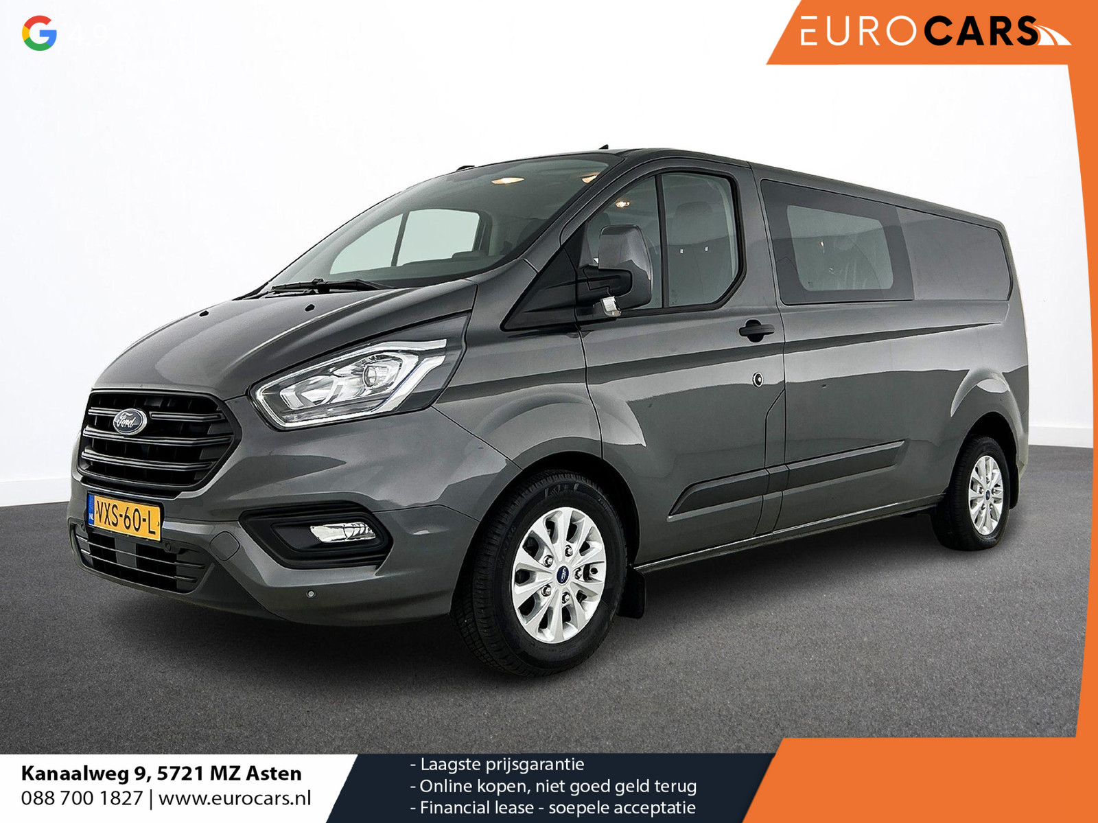Ford Transit Custom 300 2.0 TDCI Automaat L2H1 Trend Dubbele Cabine