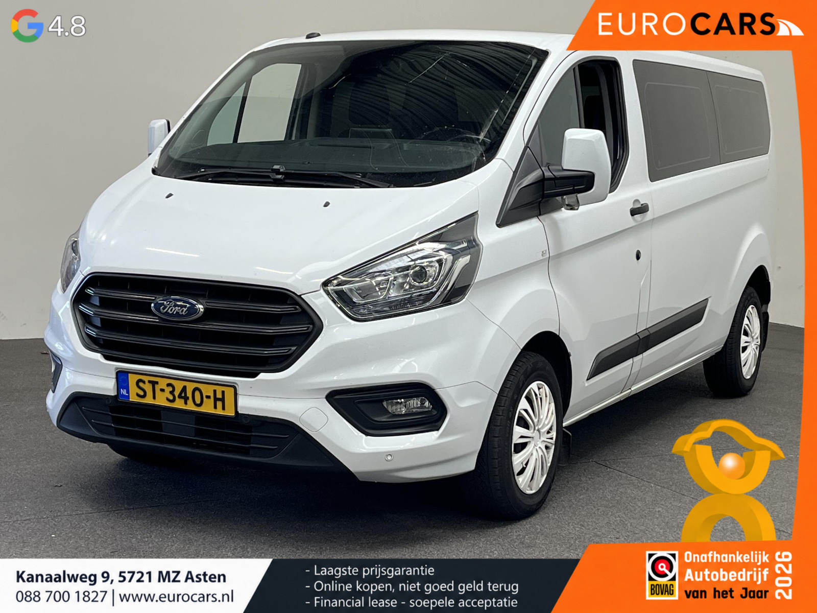 Ford Transit Custom 320 2.0 TDCI L2H1 Trend 9persoons PERSONENBUS