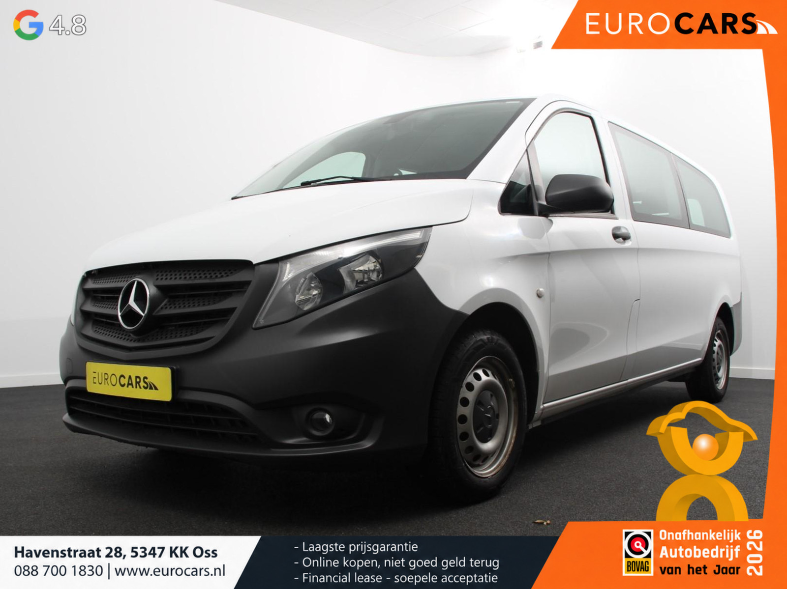 Mercedes-Benz Vito Tourer 114 CDI Automaat Pro L3 8persoons PERSONENBUS