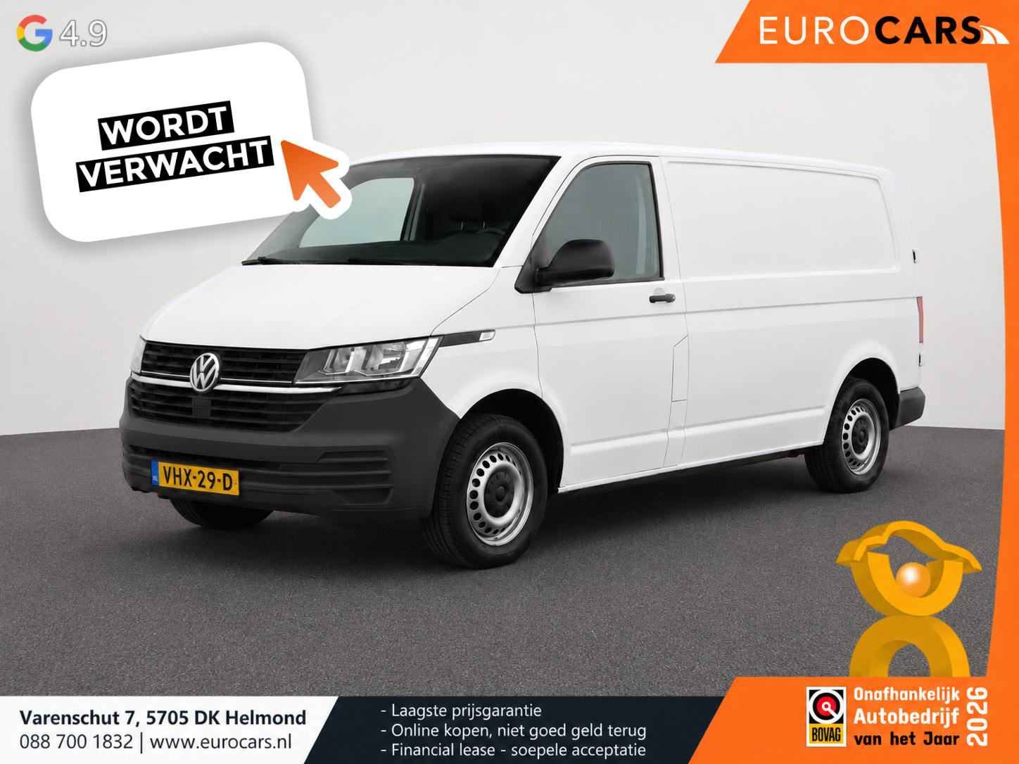 Volkswagen Transporter T6.1 2.0 TDI L2H1
