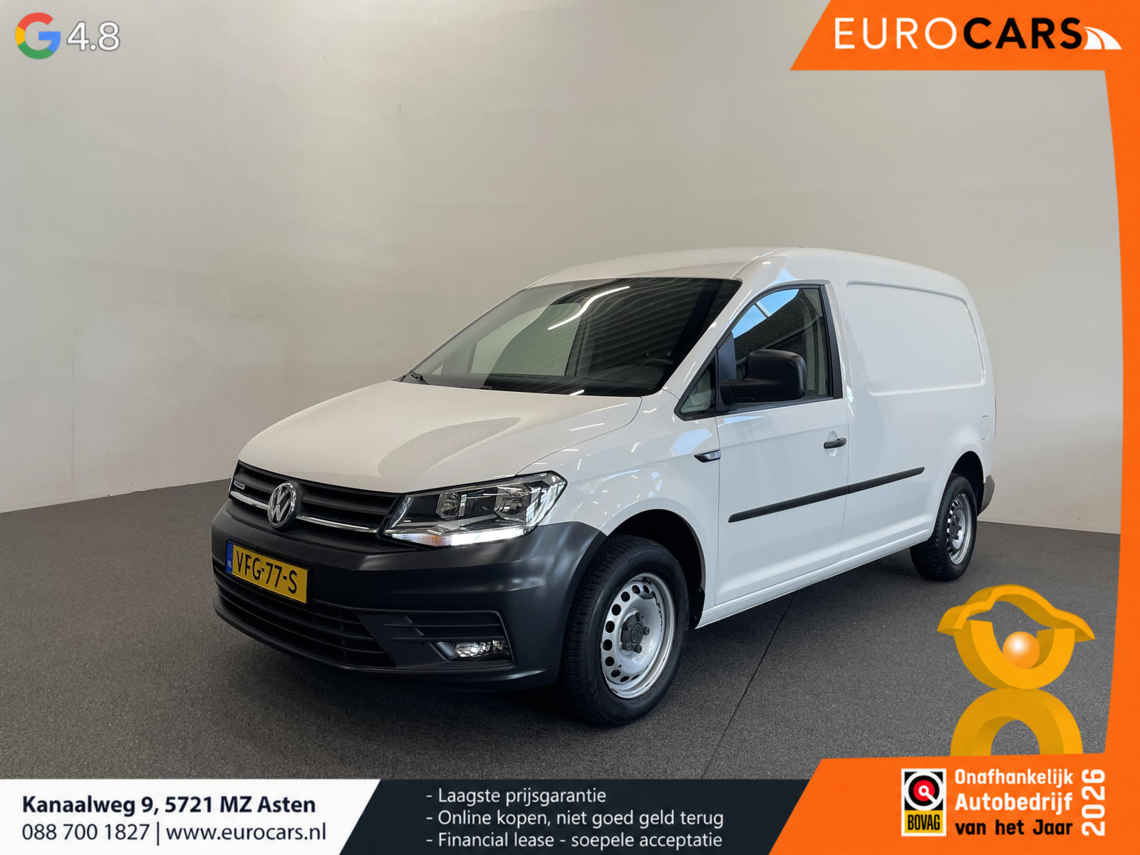 Volkswagen Caddy 1.4 TGI L2H1 EcoFuel Maxi Comfortline