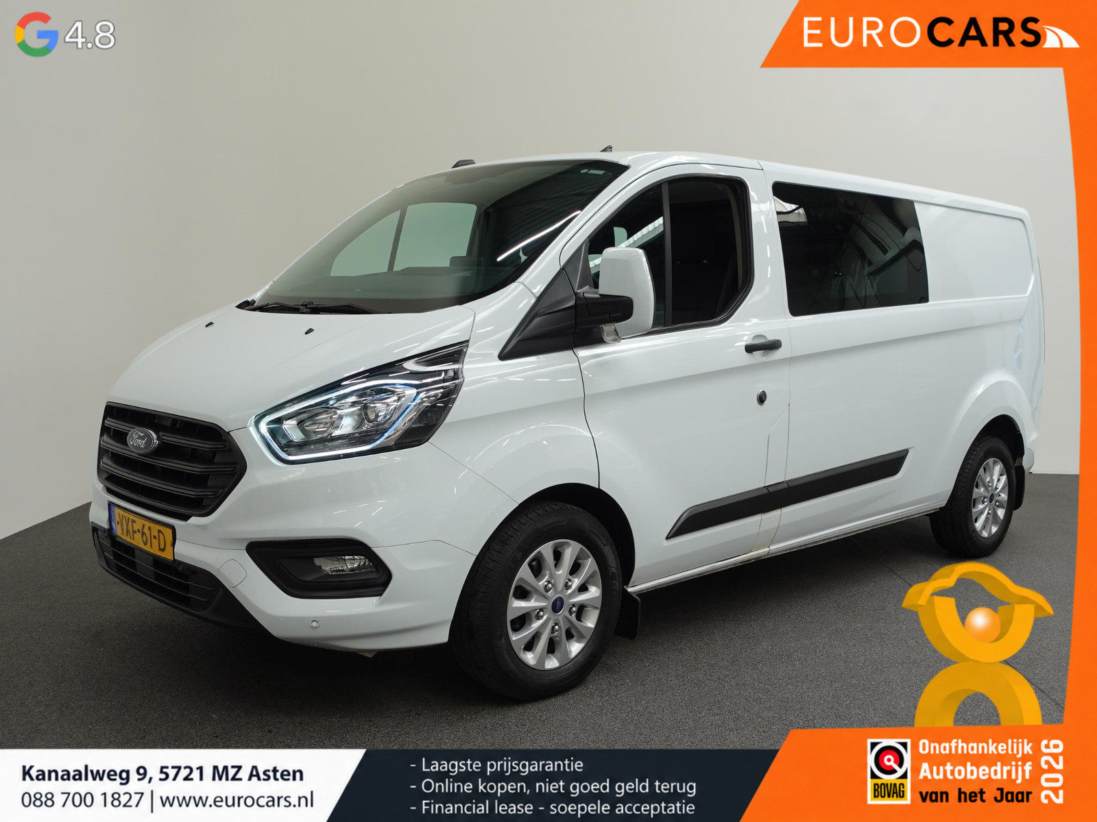 Ford Transit Custom L2H1 Trend Automaat Dubbele cabine