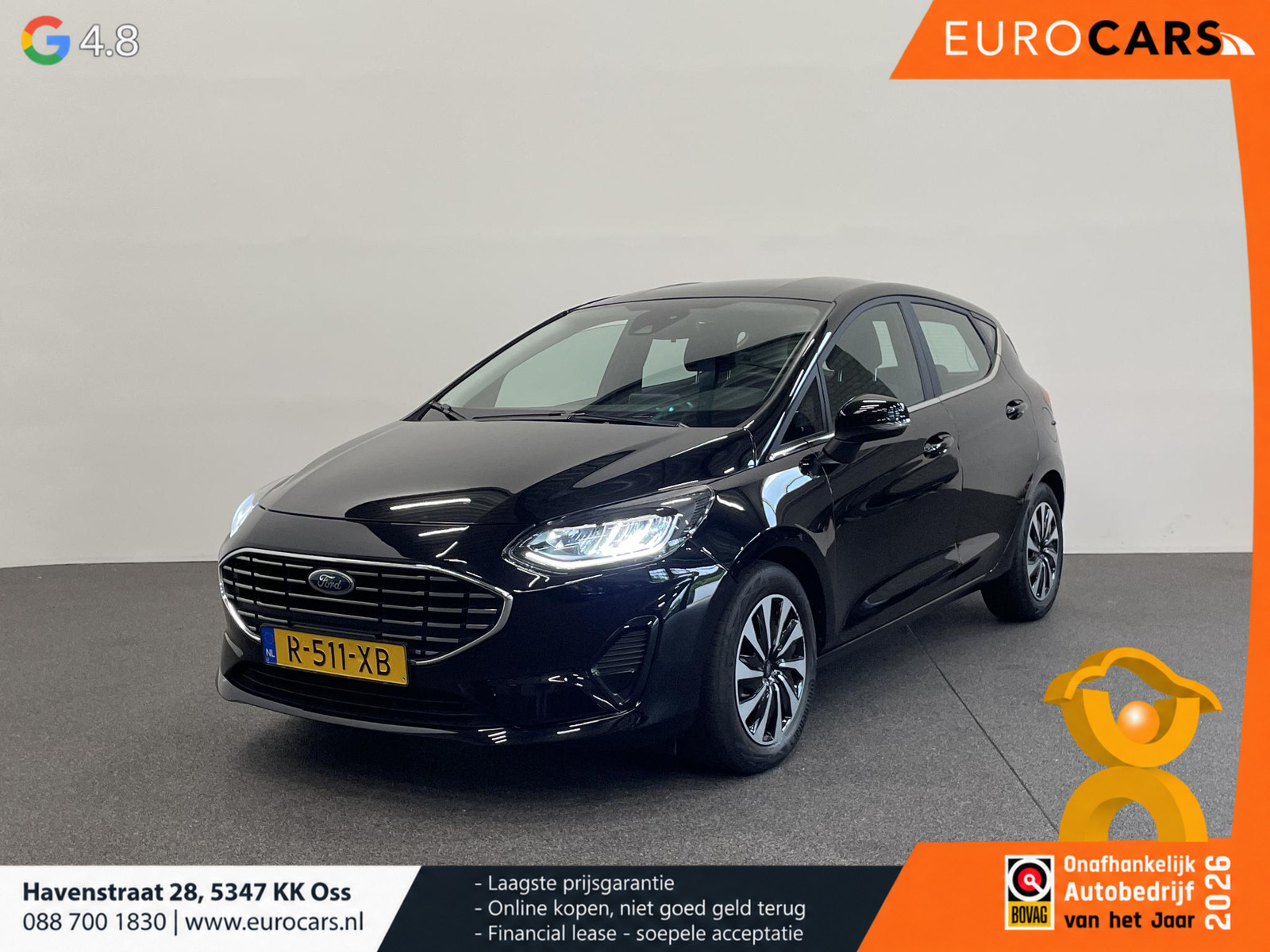 Ford Fiesta 1.0 EcoBoost 125pk Hybrid Titanium