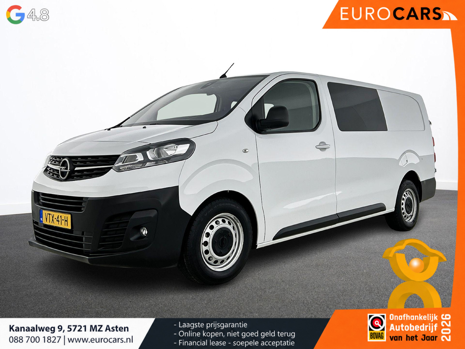 Opel Vivaro 2.0 CDTI L3H1 145PK Dubbele Cabine Edition