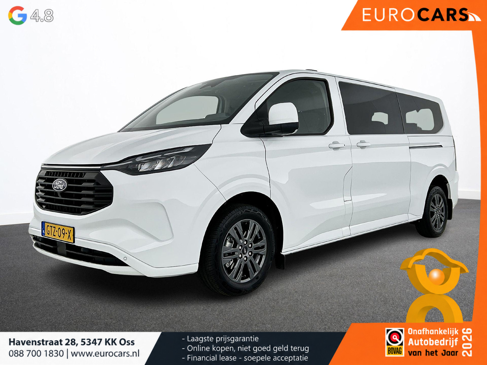 Ford Transit Custom 340 2.5 PHEV L2H1 Limited Automaat