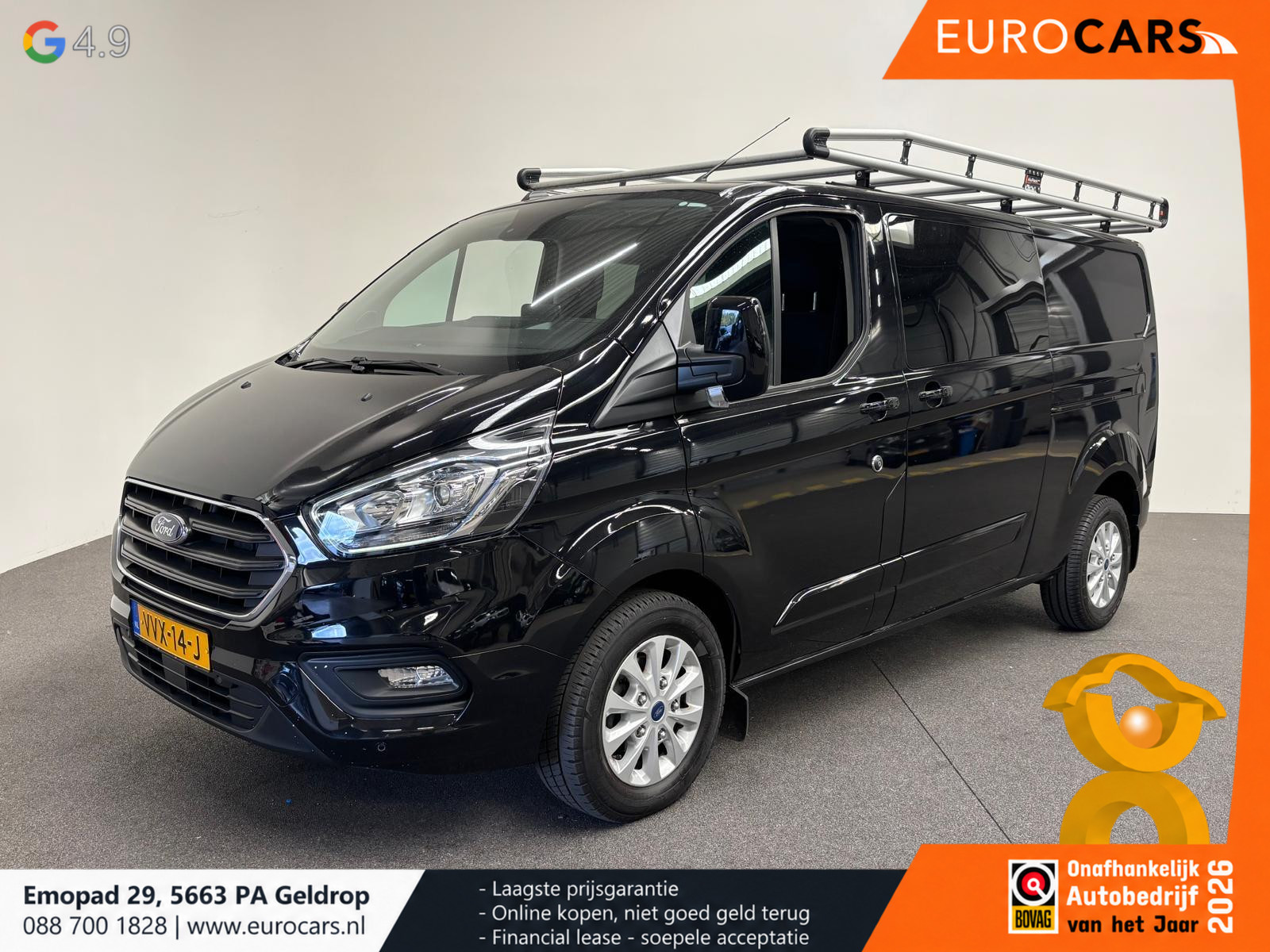 Ford Transit Custom 300 2.0 TDCI L2H1 Limited Dubbele Cabine Automaat