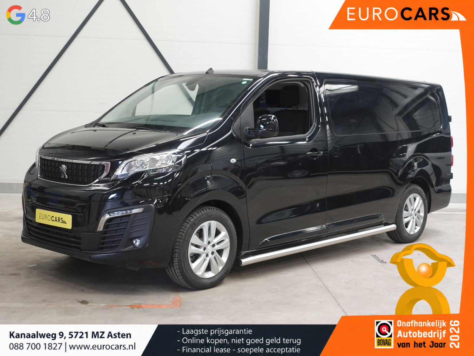 Peugeot e-Expert Long L3H1 Premium 75 kWh 3-zits Automaat