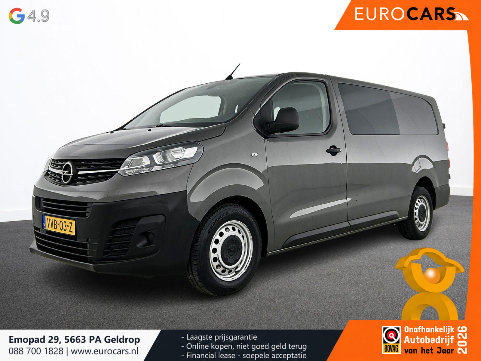 Opel Vivaro 2.0 CDTI L3H1 Dubbele Cabine Automaat