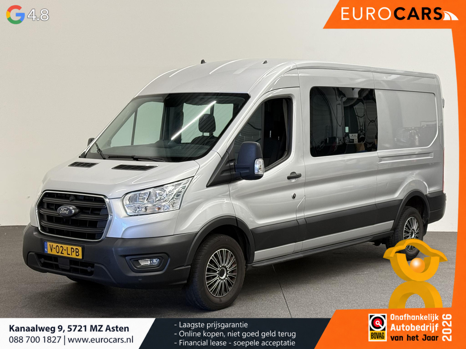 Ford Transit 350 2.0 TDCI L3H2 Dubbele Cabine Trend