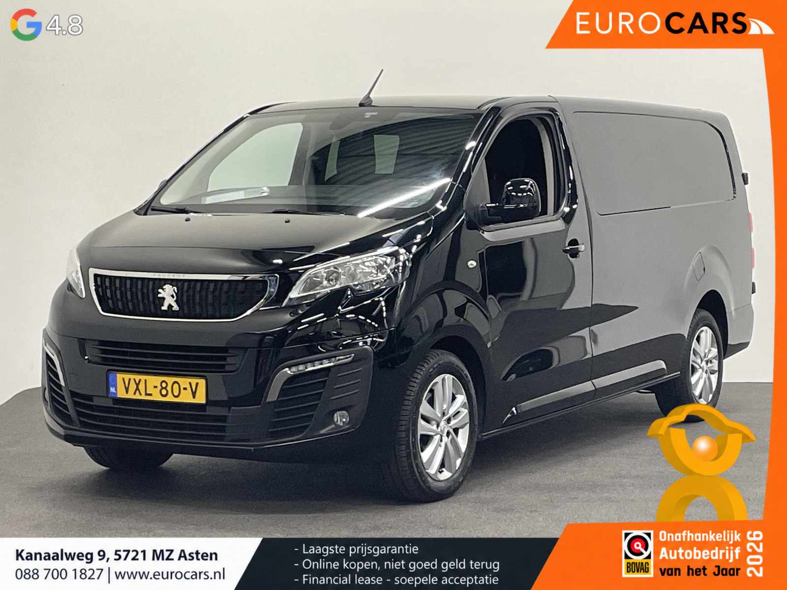 Peugeot Expert 2.0 BlueHDI 180PK Long Premium Dubbele Cabine Automaat