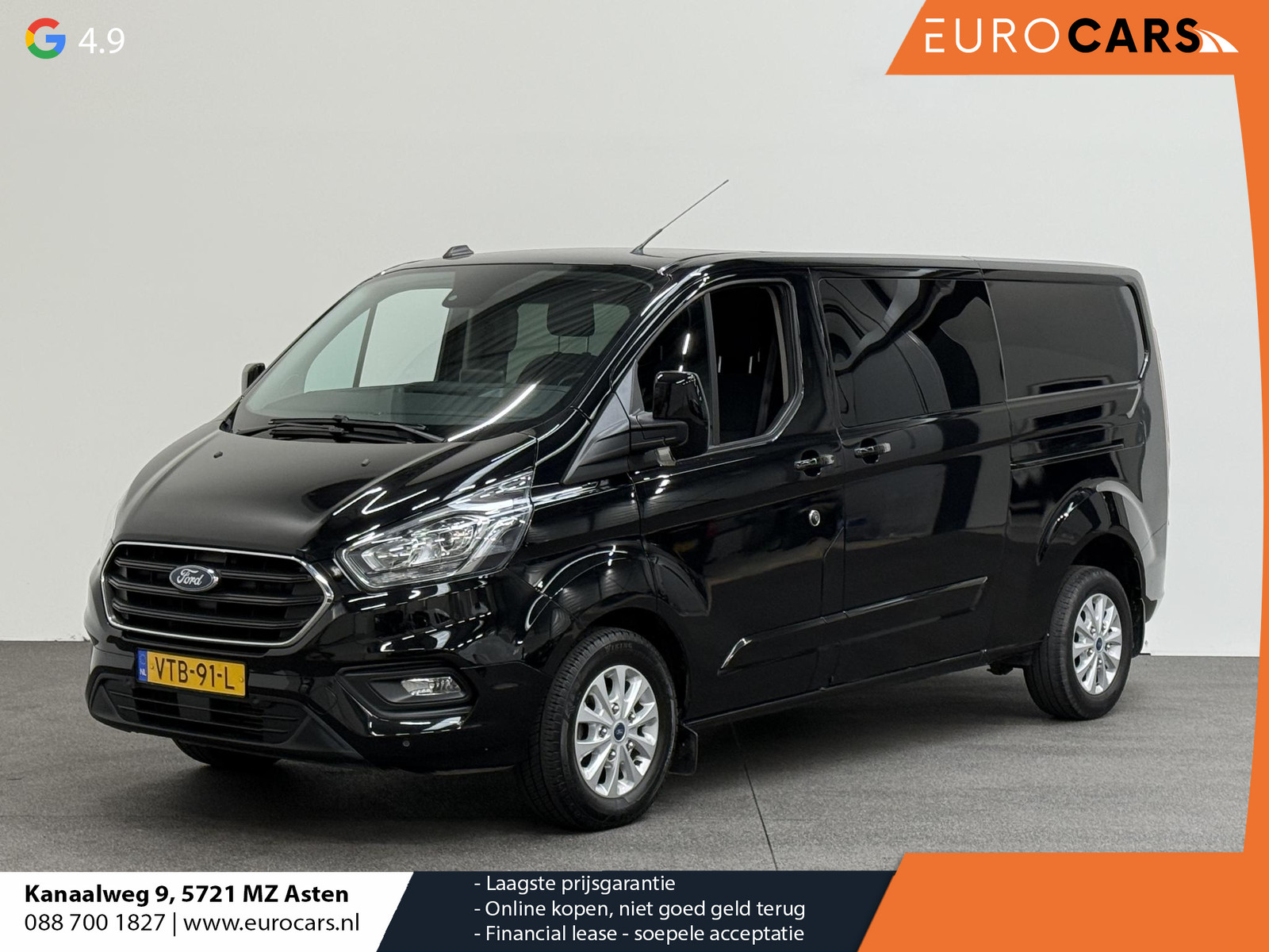 Ford Transit Custom 300 2.0 TDCI L2H1 Limited Dubbele cabine Automaat