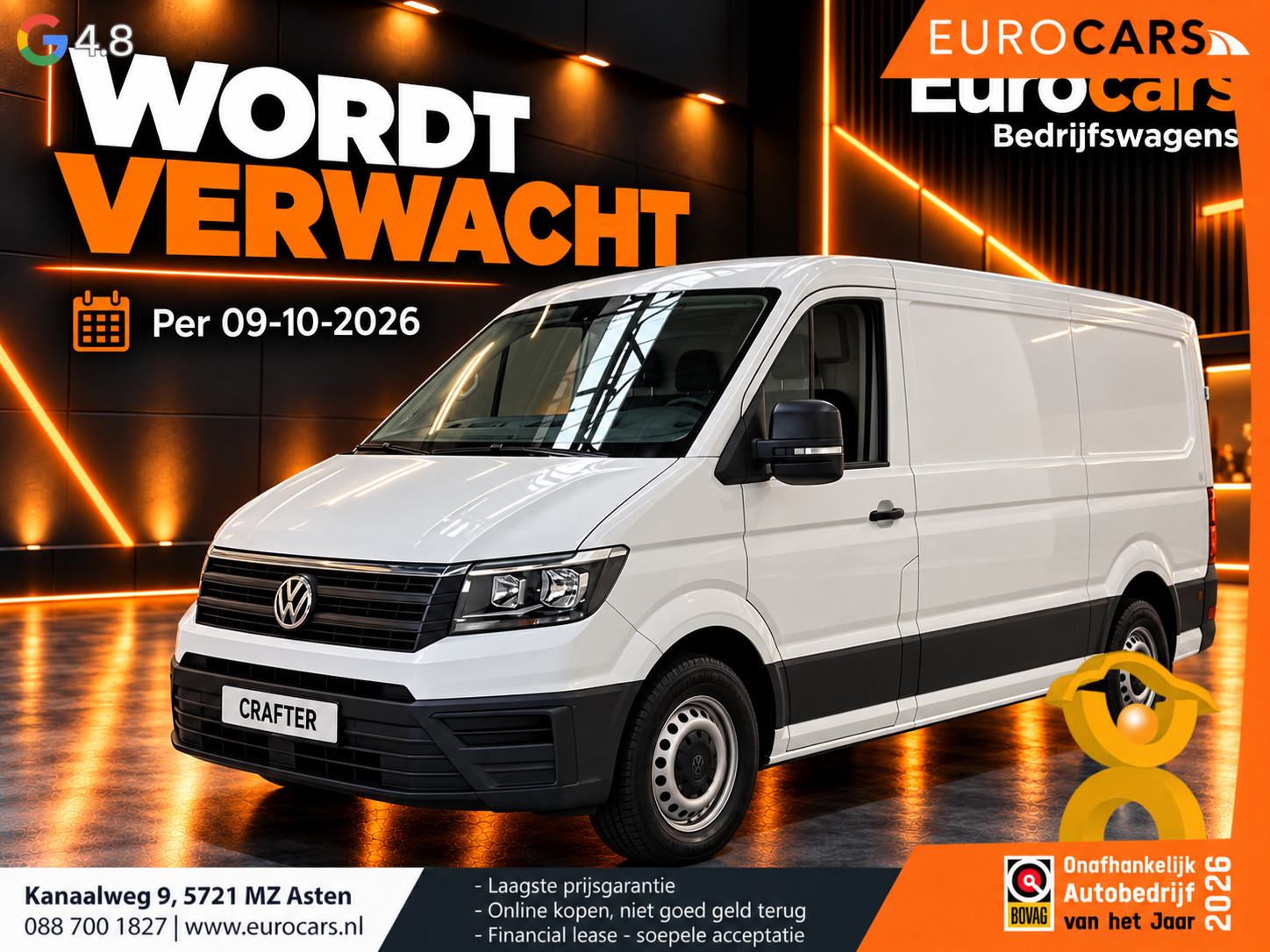 Volkswagen Crafter 30 2.0 TDI L3H2