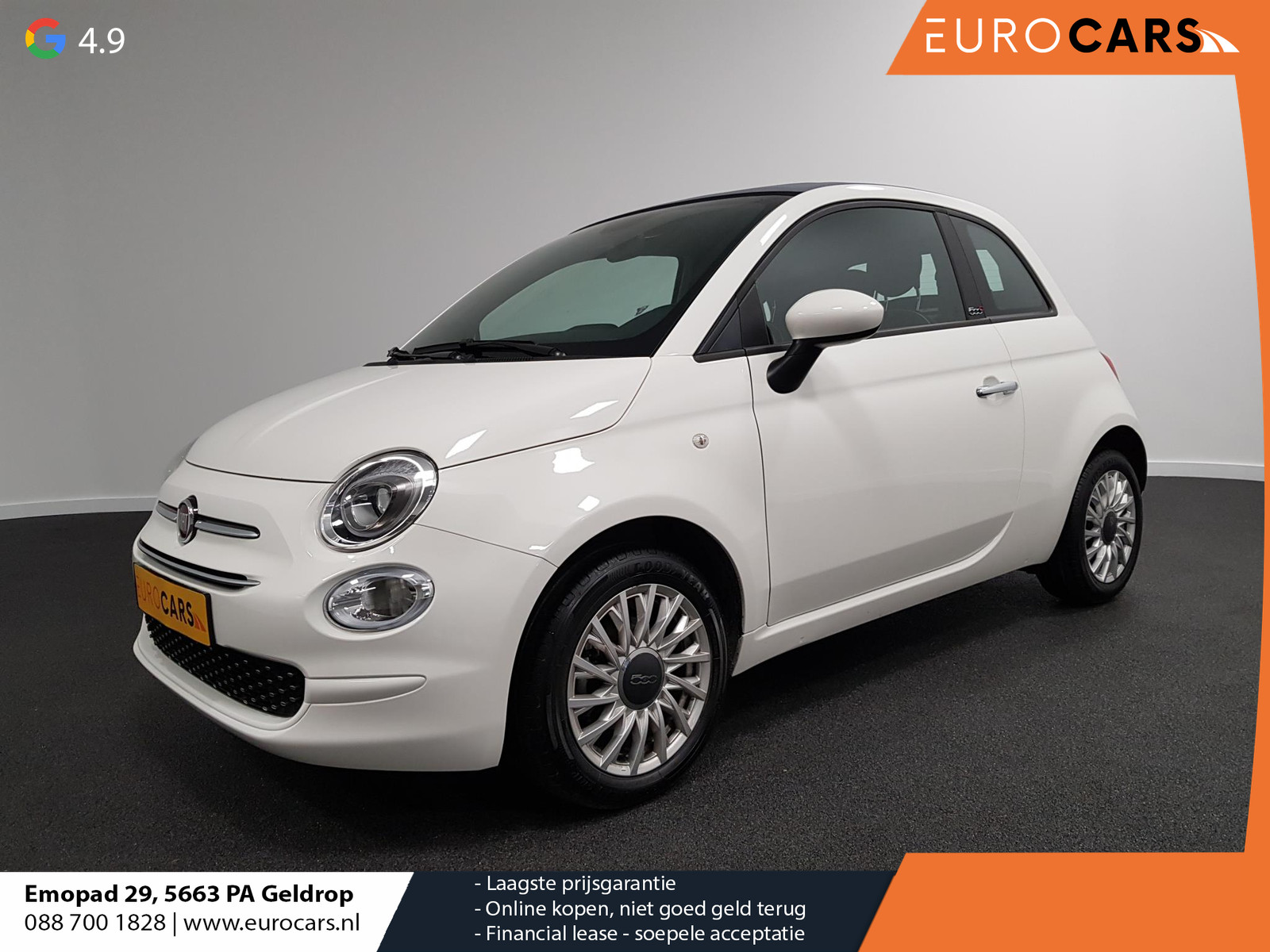 Fiat 500C 1.0 Hybrid Lounge