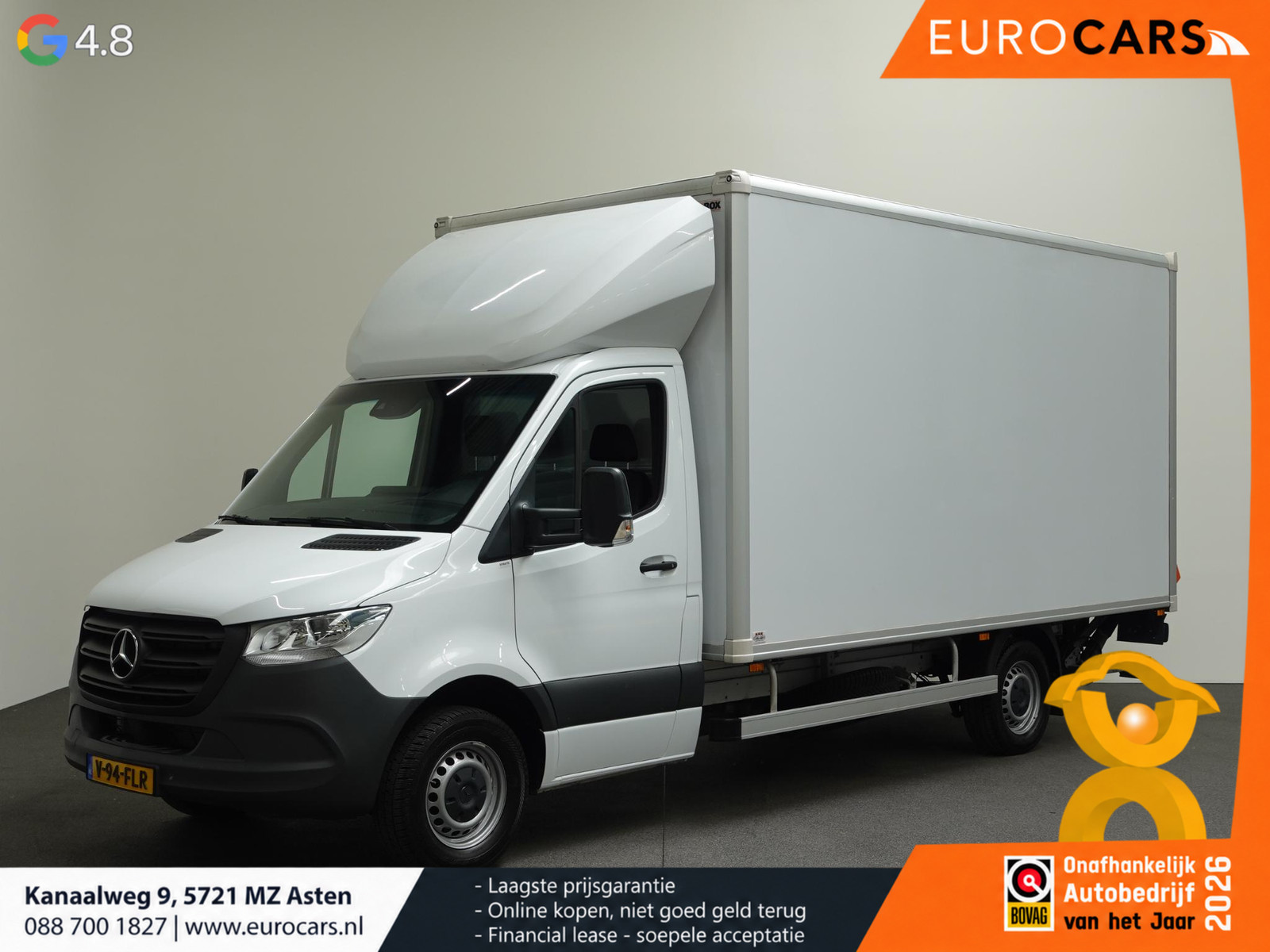 Mercedes-Benz Sprinter 315 Automaat Bakwagen Laadklep Meubelbak