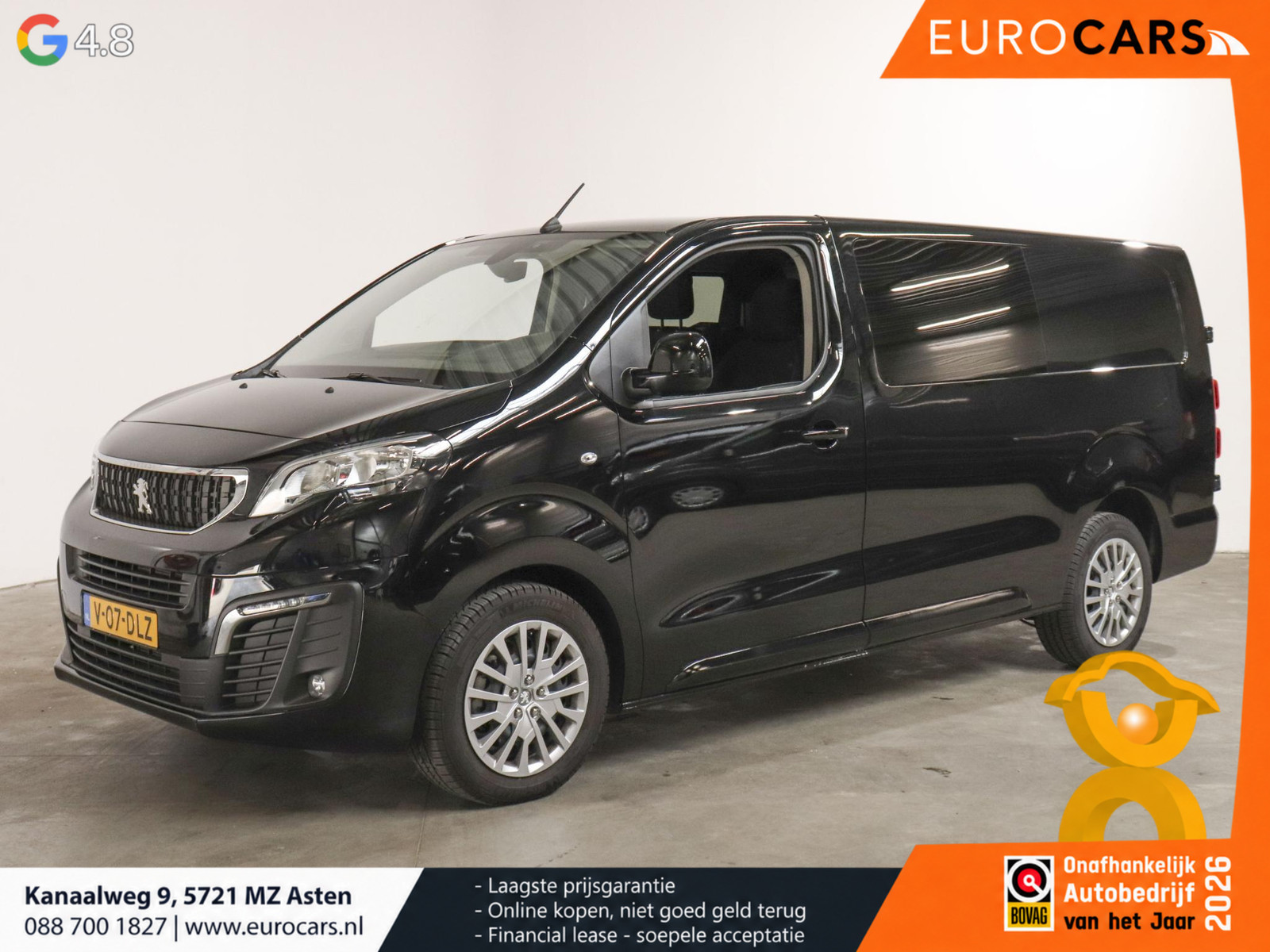 Peugeot Expert 180pk Long L3H1 Premium Dubbele Cabine Automaat