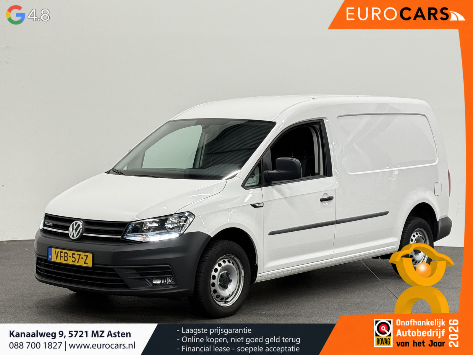 Volkswagen Caddy 1.4 TGI L2H1 EcoFuel Maxi Comfortline