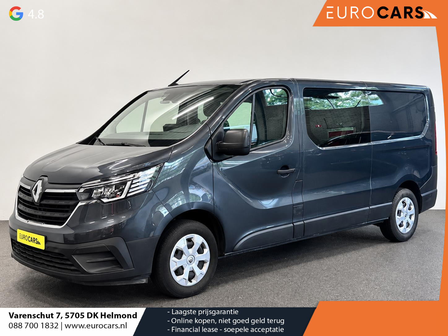 Renault Trafic 2.0 dCi 130 T30 L2H1 Comfort Dubbele Cabine thumbnail 10